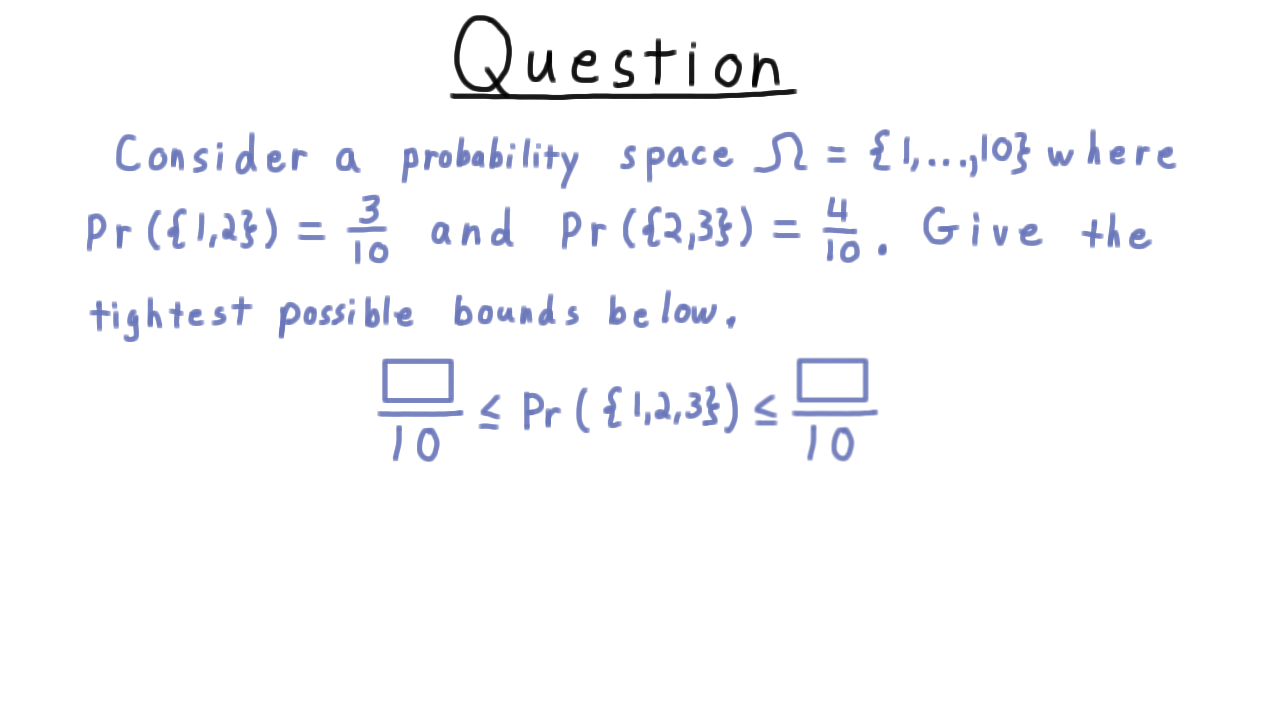BoundingProbabilitiesQuiz