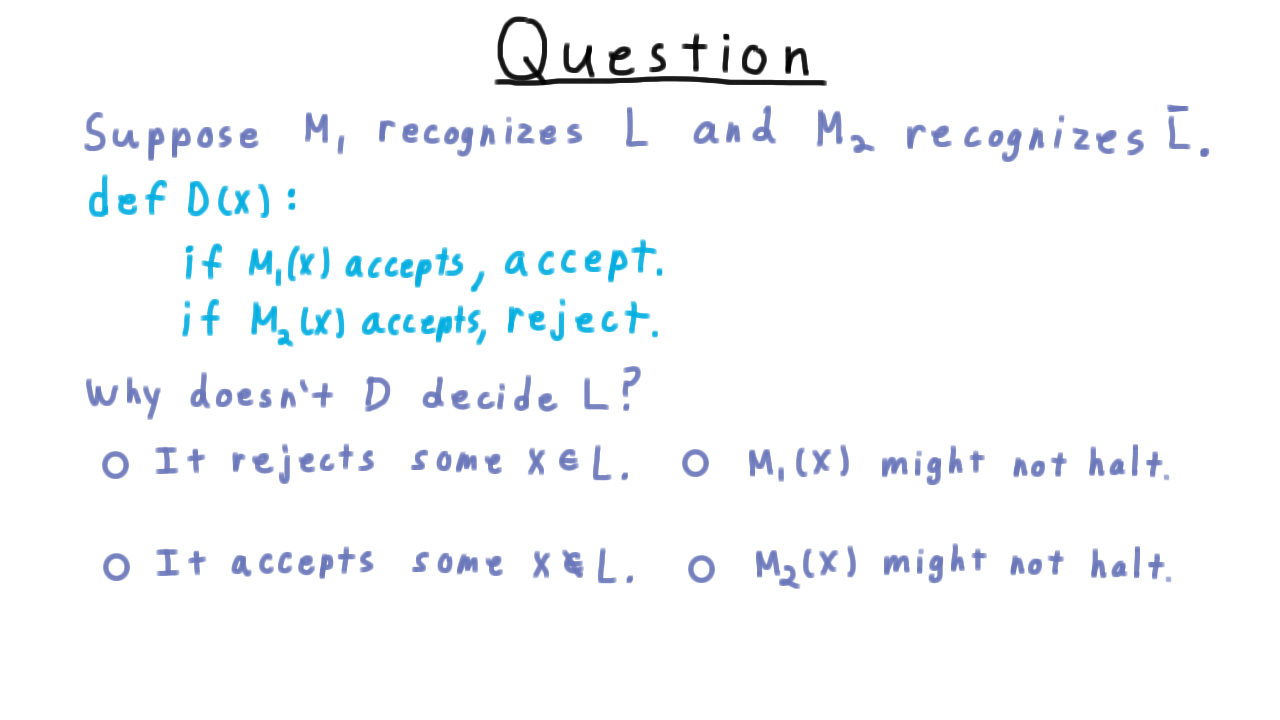 TwoRecognizersQuiz