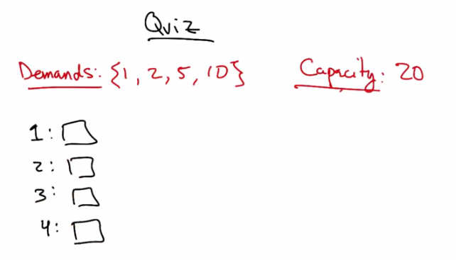 Max-Min Fairness Quiz