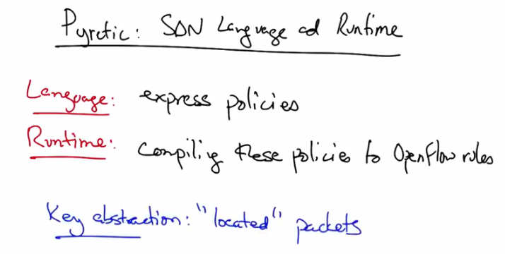 Pyretic Language Overview