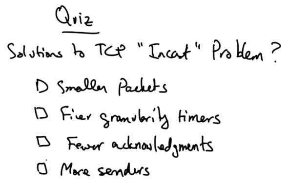 TCP Incast Quiz